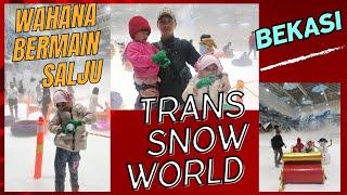 Bermain Wahana Salju di Trans Snow World Bekasi || Wahana Bermain Salju Bekasi || Trans Snow World