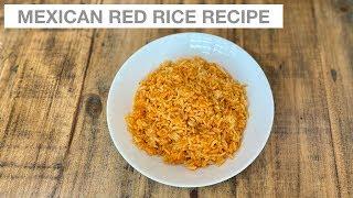 Mexican Red Rice Recipe | Arroz Rojo Receta | Jenny Martinez