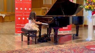 Leila's Piano Performance | Honors Recital | Opus1 Music Studio