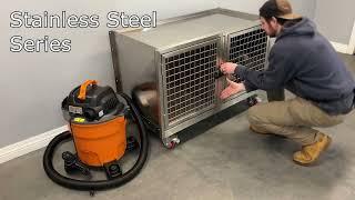 Quick N Clean Stainless Steel Cage Banks Part 2