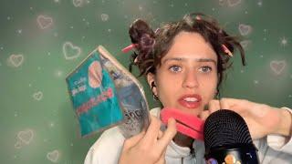 asmr leyendo una revista del 2010  (test, horóscopo, chismes) susurros y soft spoken