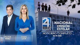 Noticiero de Ecuador (Emisión Estelar 02/01/25)