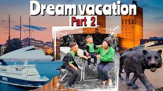 PART 2 | MINI-CRUISE FROM OSLO NORWAY  TO COPENHAGEN DENMARK  | COMING BACK | DREAM VACATION