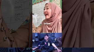 Ketika ibu guru cantik kalah debat sama muridnya #shrots