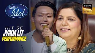 ‘Pehla Nasha’ सुनकर Sadhana Ji ने कहा Lit Performance | Indian Idol 14|Hit Se Jyada Lit Performance