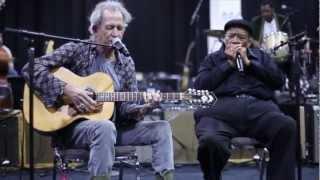 Keith Richards & James Cotton Rehearsing