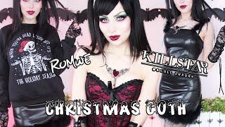 ALT / GOTH CHRISTMAS OUTFITS | Killstar Shein Romwe Haul | Vesmedinia