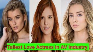 Top 20 Tallest Love Stars️ in the AV Industry #lovestars #celebrities