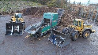 JENZ Biomasseaufbereiter BA 965 D bei Lener Hackgut in Tirol