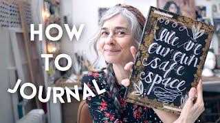 A COMPLETE GUIDE to CREATIVE JOURNALING | How to Journal with ideas, inspiration & tips
