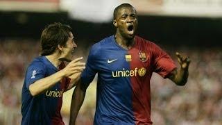 Touré Yaya's goals for FC Barcelona