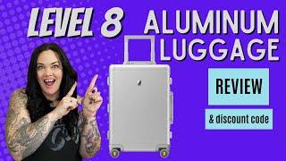 LEVEL 8 Gibraltar Aluminum Luggage Review