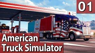 American Truck Simulator #1 PREVIEW PlayTest deutsch 60FPS