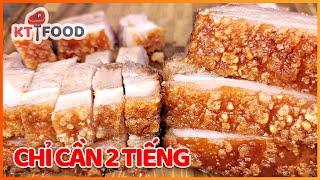 Heo Quay Giòn Tan - KHÔNG cần ướp thịt qua đêm, KHÔNG xâm da, KHÔNG bột nổi - ENG SUB - KT Food