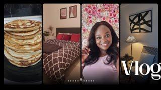 VLOG: Eggless pancakes ,Reset w/me, weekend w/me #homeliving #egglesspancake #reset