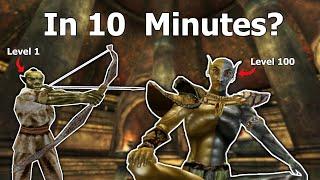 Killing Vivec in 10 Minutes (WITHOUT Magic or Leveling) - Purist Vivec%