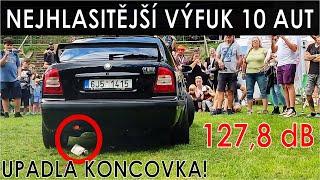 Soutěž o nejhlasitější výfuk - 13 aut Oktávce uletěla koncovka!