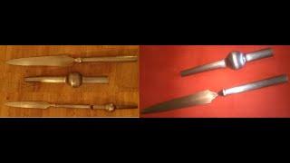 A neyze (lance/spear) set made by Sergey Gorbatko (Razmafzar Ukraine)