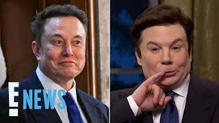 Mike Myers Puts Dr. Evil Twist on Elon Musk in 'SNL' Return