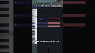 How To Make Chord Progressions Like Metro Boomin #shorts #flstudio