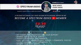 Become a Spectrum Geeks Channel Member // Join Today // Members Only Perks