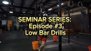 Bar Muscle Up Seminar: Episode #3-Low Bar Drills