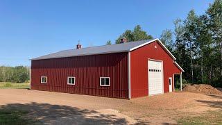 New Building Update - Overhead Doors, Landscaping Progress & Upcoming Drainage Work!