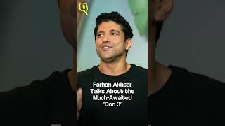 Farhan Akhtar Talks About Shahrukh Khan, Ranveer Singh And the 'Don 3' Franchise | Quint Neon