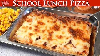 Making School Cafeteria Pizza from the 1980s & '90s