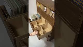 7ep Vinyl Record DIG Storage：Scroll Drawers／7ep 3段3列 DIG引き出し収納 #interiordesign #home #organizer