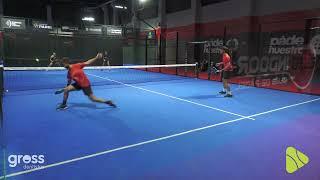 Premier Padel Madrid. Adrián Ronco y Jaime Menéndez contra  Dylar Guichard y Ricky Martínez.