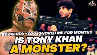 Rey Fenix Claims Tony Khan IGNORED HIM FOR MONTHS, Blasts AEW For INHUMANE TREATMENT