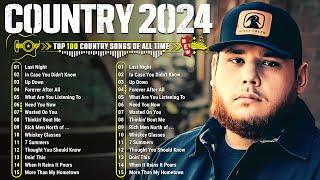 Country Music Playlist 2024 - Luke Combs, Chris Stapleton, Brett Young, Luke Bryan, Morgan Wallen