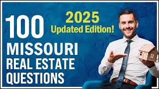 Missouri Real Estate Exam 2024 (100 Questions with Explained Answers - Updated Edition)