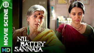 Nil Battey Sannata Full Movie Scenes |Swara Bhaskar Movie Scene | Pankaj Tripathi Movie Scene #video