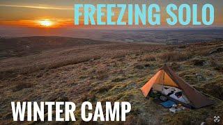 Freezing Solo Winter Camp…
