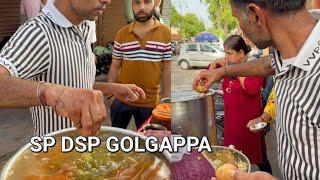 sp dsp golgappa Jaipur || dancing uncle golgappe wale Jaipur #trending #viral #streetfood