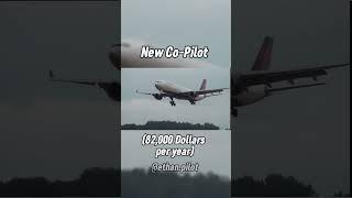 How much money Pilots make️‍️ #aviation #pilot #boeing #airbus #studentpilot #delta #jetplane