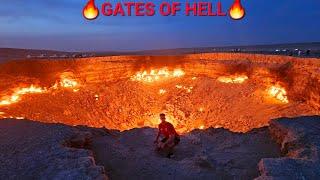 The fire that has not stopped burning for over 50 years ! Welcome to the gates of HELL