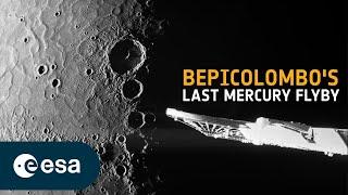 Timelapse of BepiColombo's sixth Mercury flyby