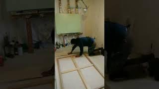 Canvas stretching