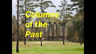 Abandoned Ruins of a Greek Revival Plantation Mansion - Mississippi