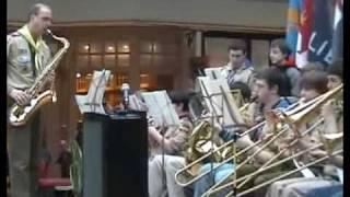 Troop 208 Boy Scout Band - Song  American Spirit March