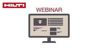 Hilti Webinar - Ermüdungsrelevante Befestigungen mit Leichtigkeit meistern