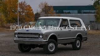 1970 Chevrolet K5 Blazer CST 4X4