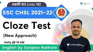 Cloze Test (New Approach) | English | SSC CHSL | Sanjeev Rathore Sir | Wifistudy Studios