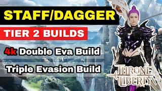 Easy 4k Evasion Buffed T2 Build/Guide for Talandre | Staff/Dagger | Throne and Liberty