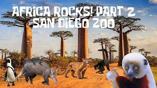 Uncaged Zoo Tours: Africa Rocks! at the San Diego Zoo Part 2 ft. Aardvark #subscribe