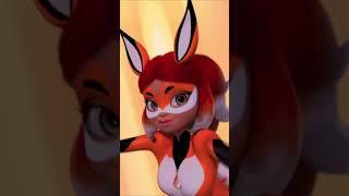 Miraculous Rena Rouge  Ladybug And Cat Noir  Transformations  Powers #Shorts