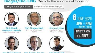 Webinar on Biogas/Bio-CNG: Decode the nuances of financing